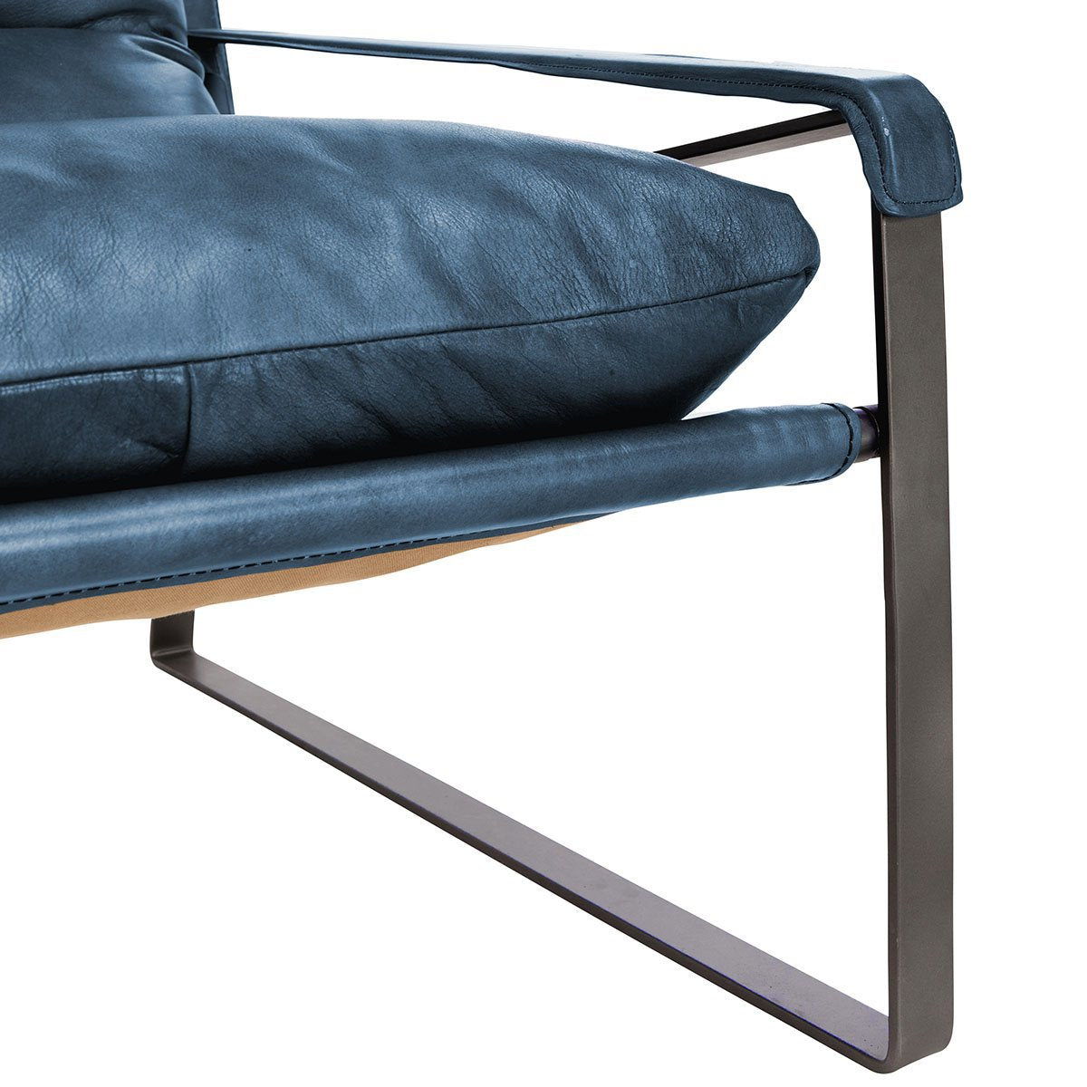 Morgan - Accent Chair, alternate view 20 with top-grain leather