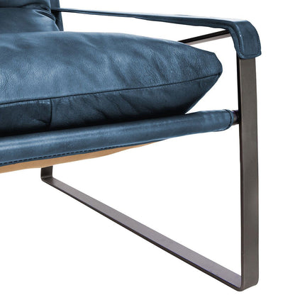 Morgan - Accent Chair, alternate view 20 with top-grain leather
