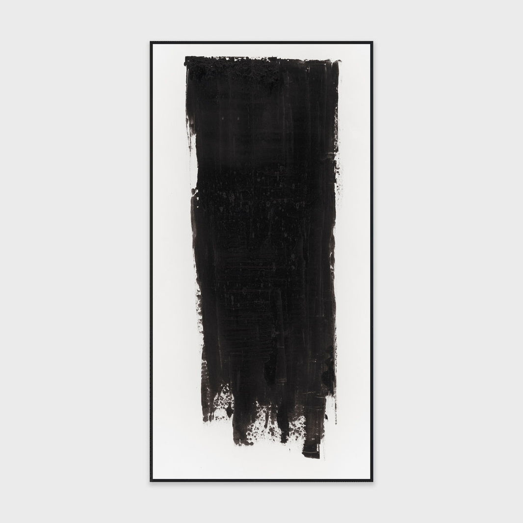 Monolith - 36" x 72" Painting Art by Buddy Whitlock - Black