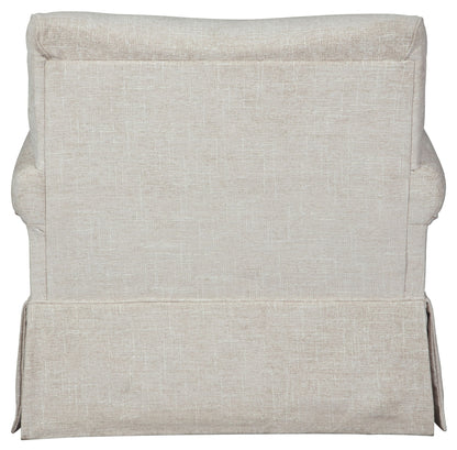 Searcy - Swivel Glider Accent Chair - Quartz, alternate view 8 with polyester fabric