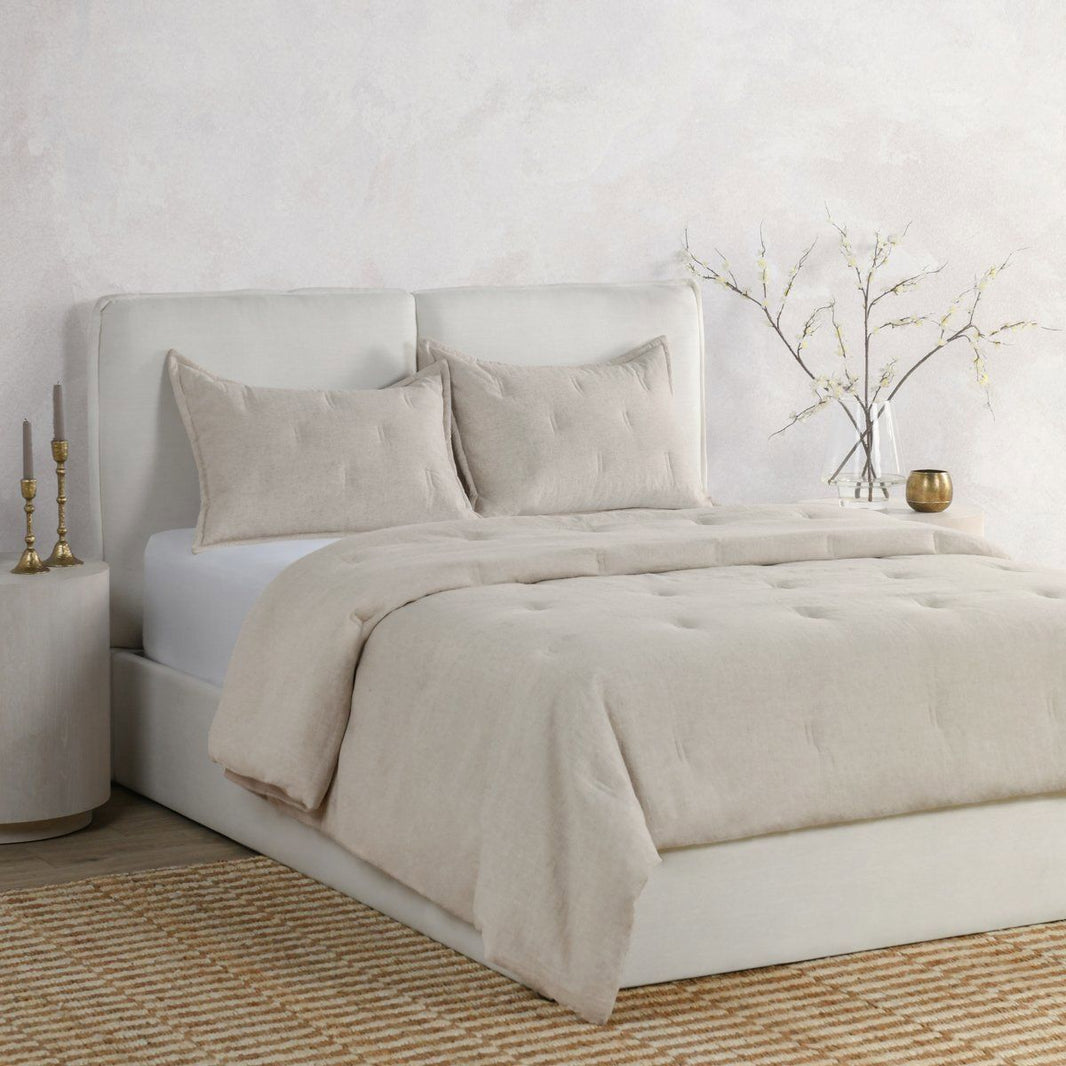 Talia - Comforter Set, alternate view 28 with linen fabric