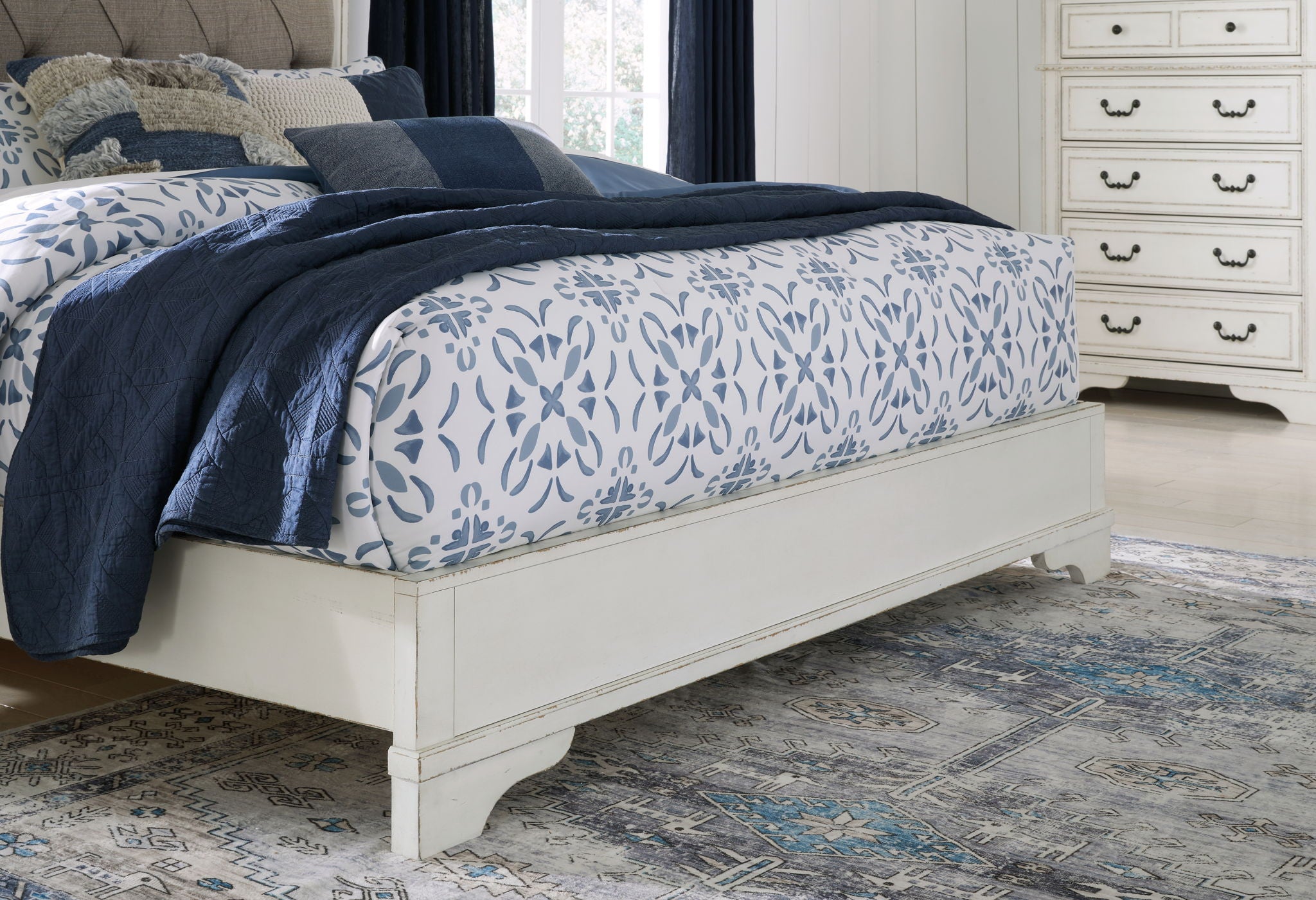 Blendon - Upholstered Panel Bed, alternate view 7