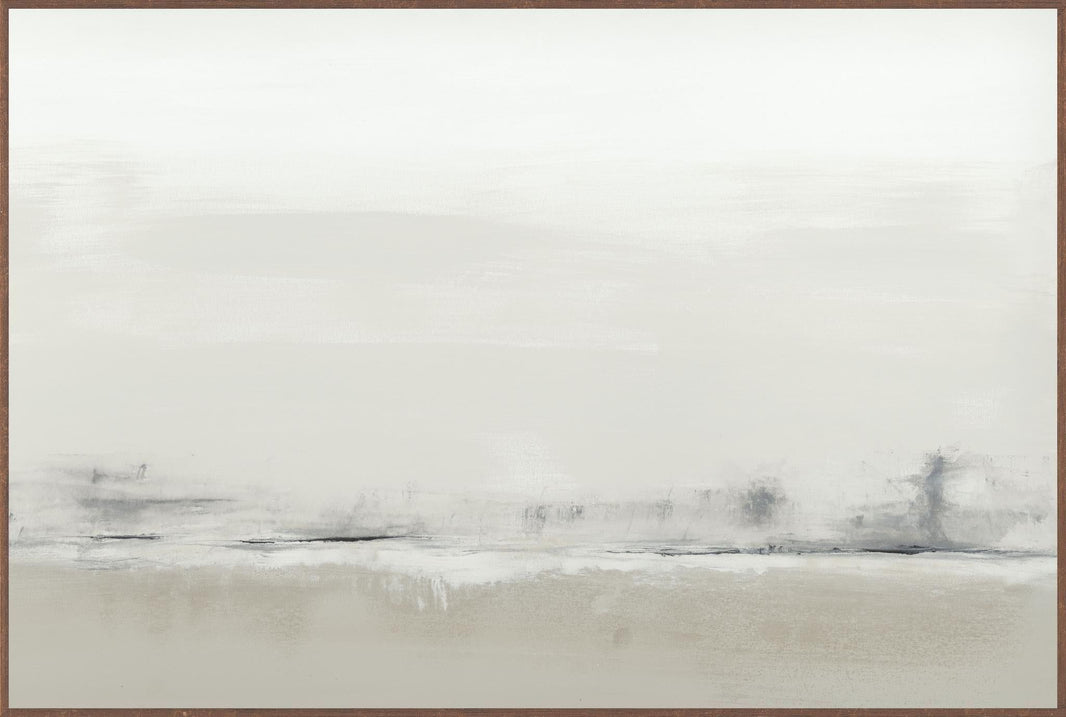 Drift - 72" x 36" Painting Art By Buddy Whitlock - Beige