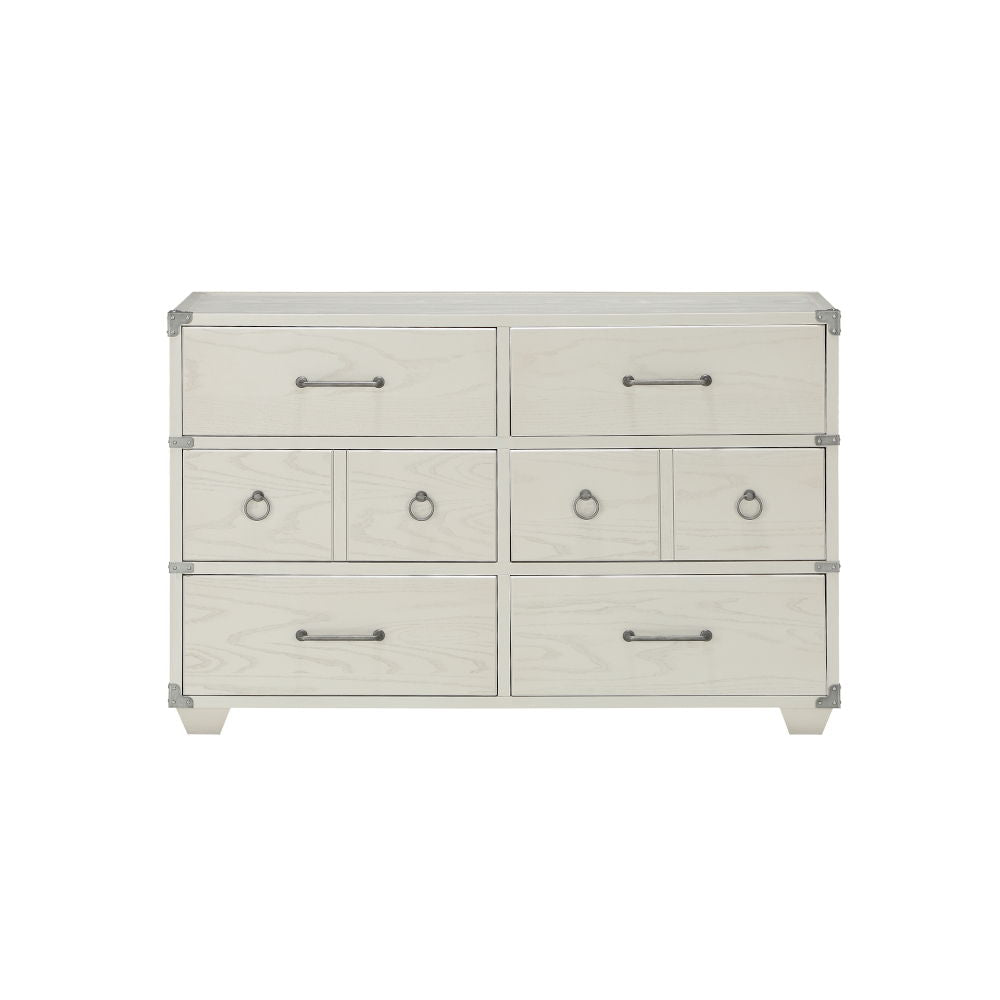 Orchest - Dresser - Gray, alternate view 5 with wood construction