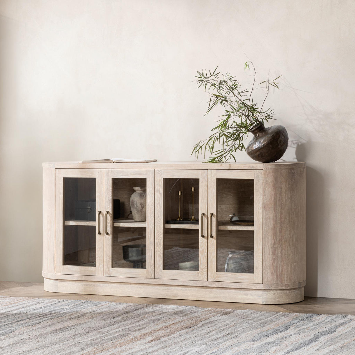 Vander - 4 Door Buffet, alternate view 23 with glass