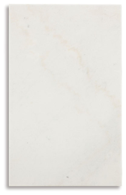 Fostead - Rectangular Cocktail Table - White / Espresso, alternate view 6 with wood construction