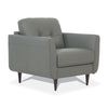 Radwan - Chair, alternate view 2 with leather upholstery