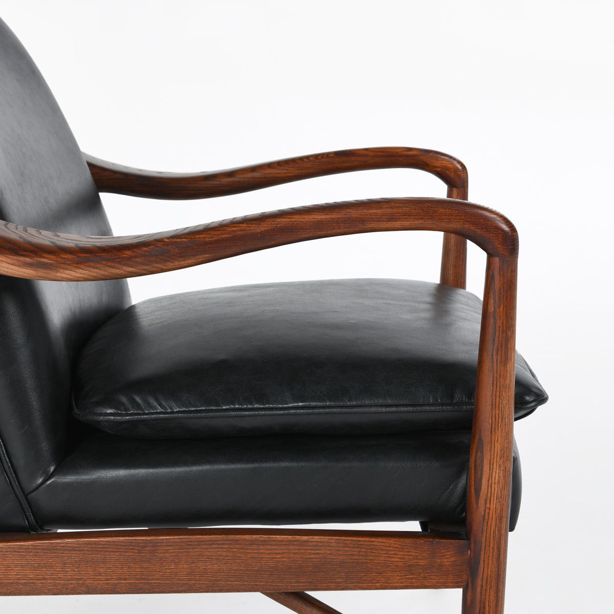 Kiannah - Club Chair, alternate view 22 with top-grain leather