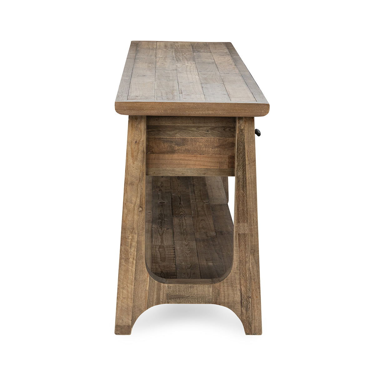 Talladega - Console Table - Natural Pine, alternate view 9 with wood construction