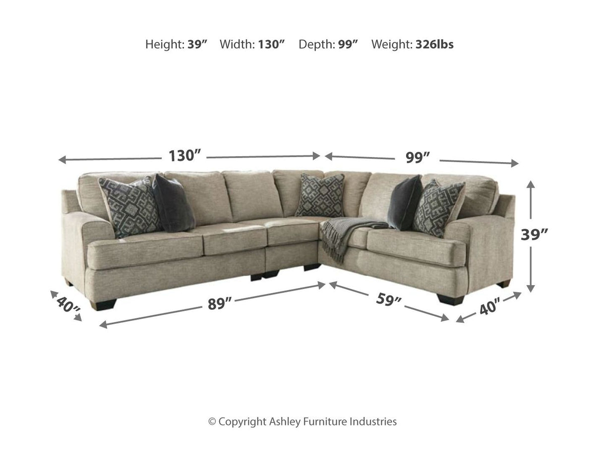 Bovarian - Sectional Set, alternate view 9 with stone