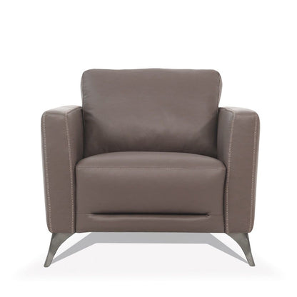 Malaga - Chair, alternate view 11 with leather upholstery