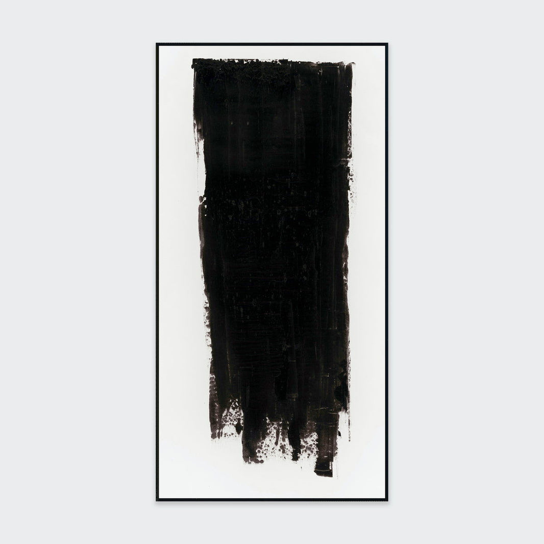 Monolith - 36" x 72" Painting Art by Buddy Whitlock - Black
