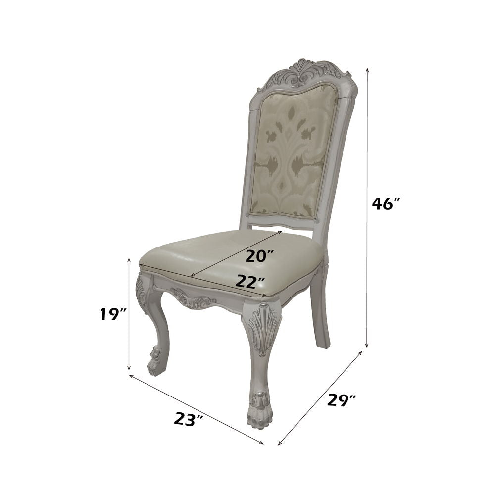 Dresden - Side Chair (Set of 2), alternate view 14 with faux leather