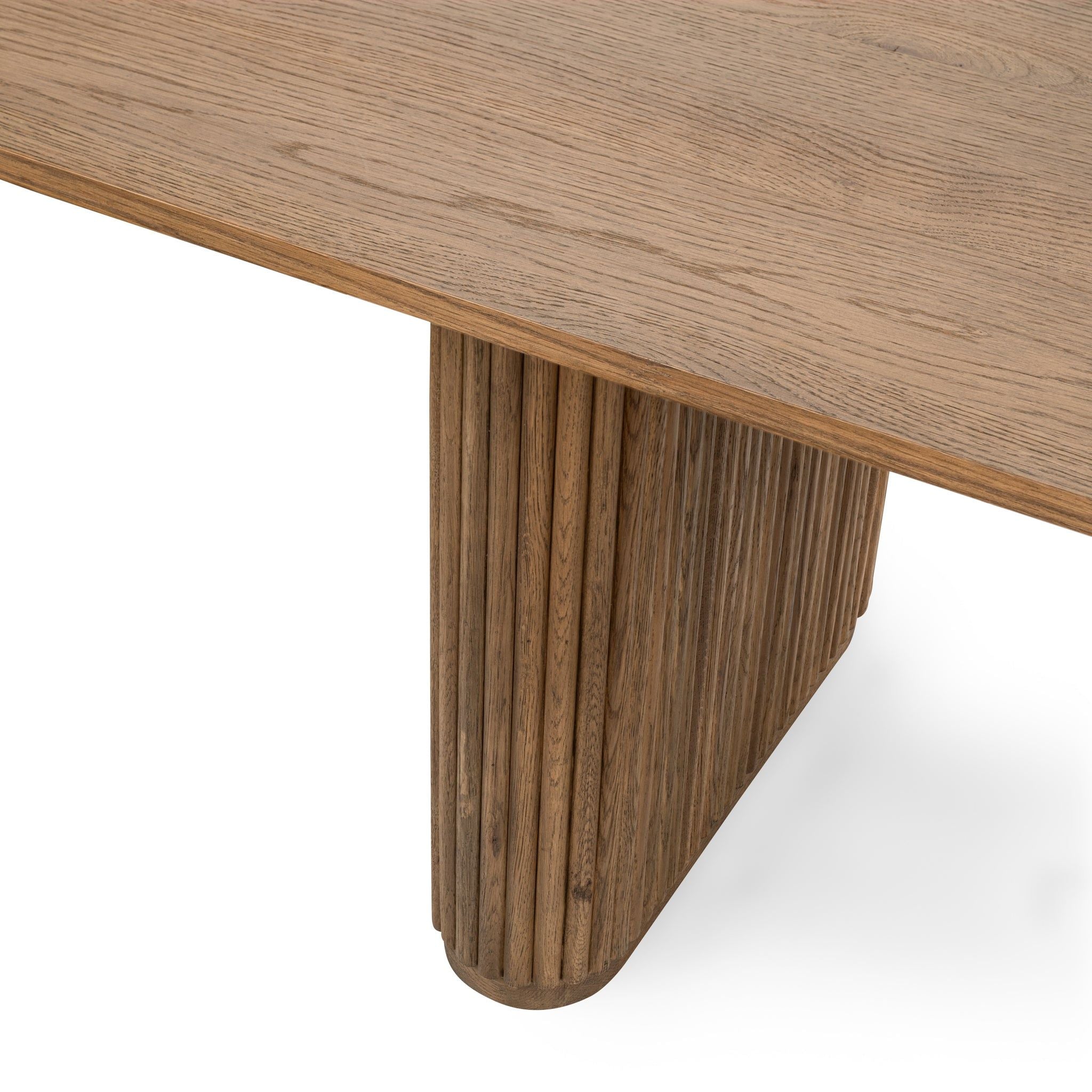Vander - Oak Wood 84" Dining Table, alternate view 22