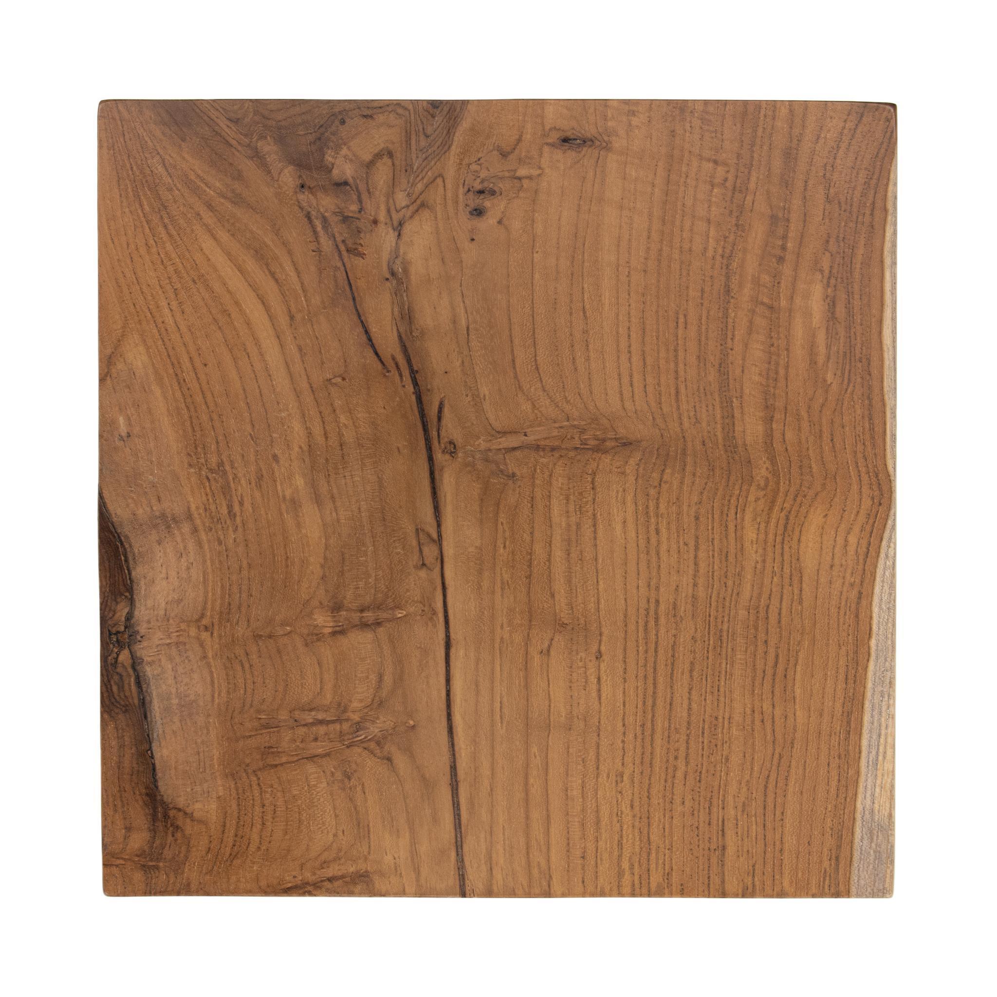 Rhea - Accent Table - Natural, alternate view 9 with wood construction