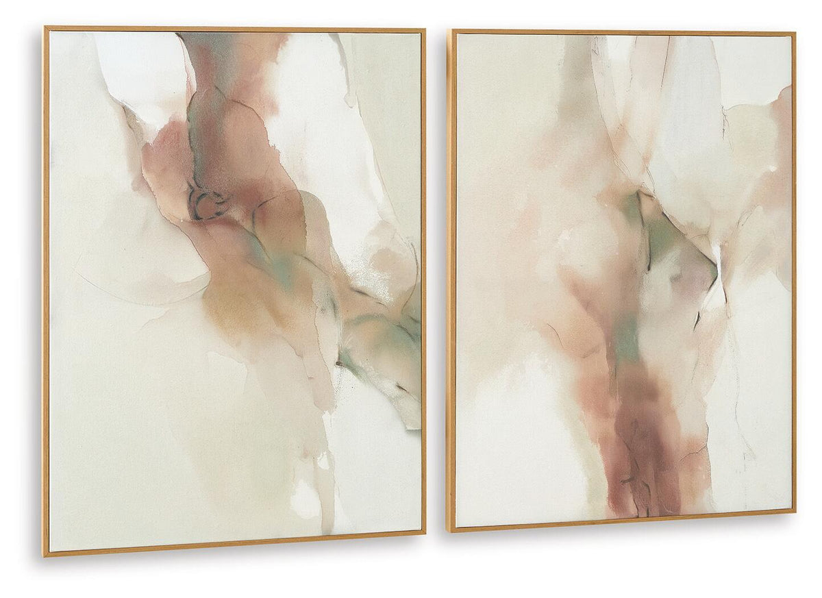 Brettwarth Wall Art Set (Set of 2) Green / Blue / Yellow, gallery image 8