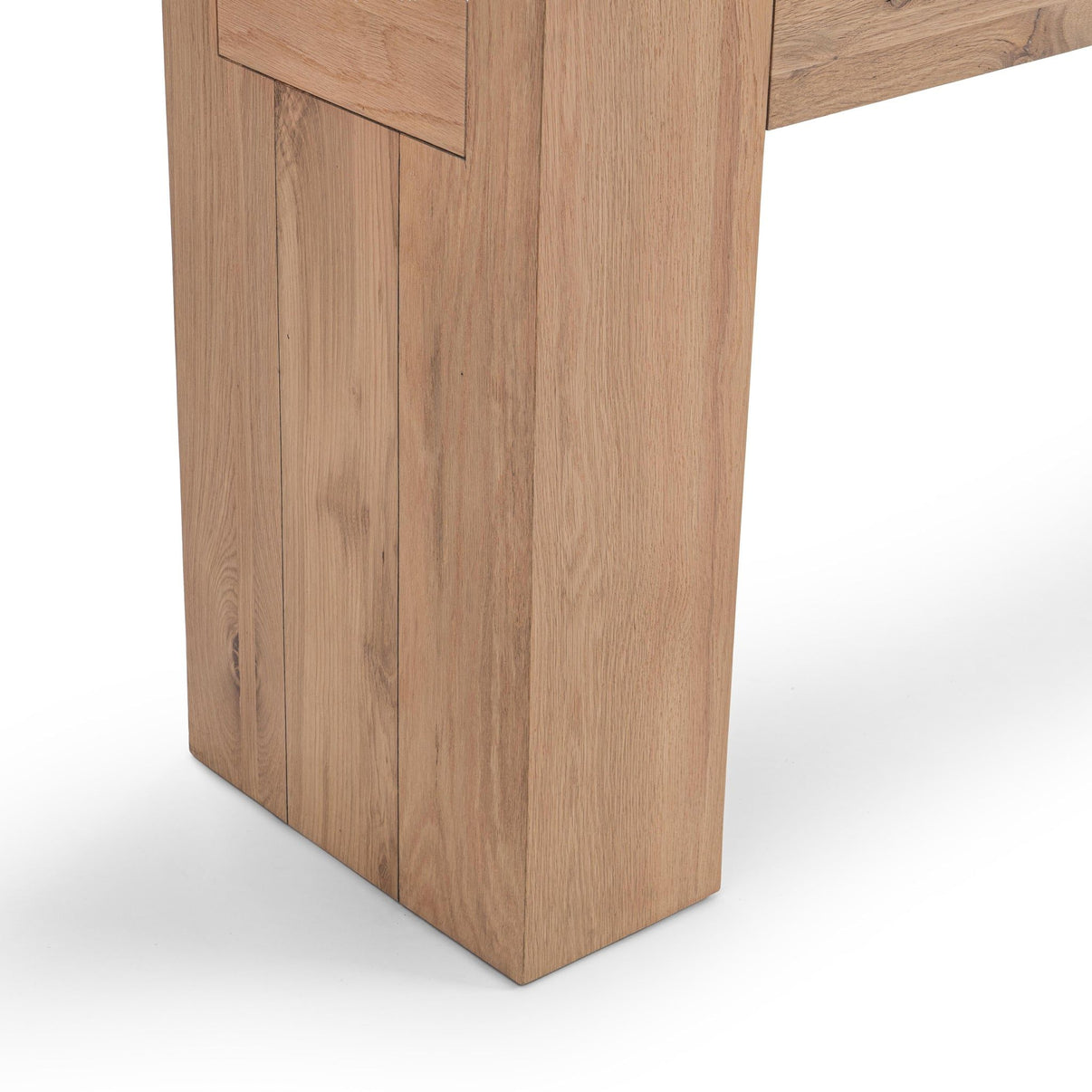 Bristol - Reclaimed Oak Table, alternate view 80 with wood construction