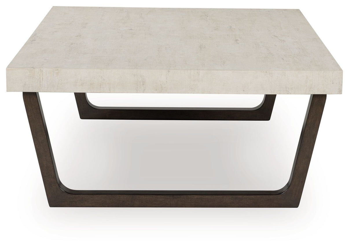 Westenfort - Occasional Table Set (Set of 2) - Espresso / Gray, alternate view 8 with wood construction