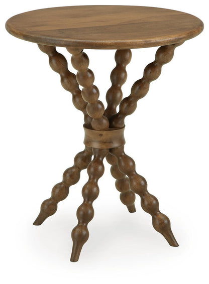 Jadner Accent Table Light Brown