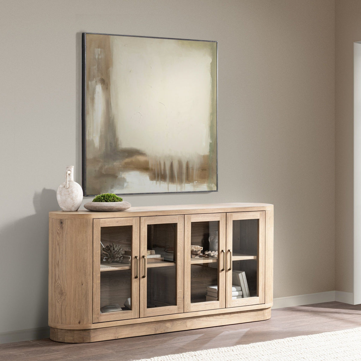 Vander - 4 Door Buffet, alternate view 24 with glass