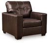Santorine - Chair, product view with faux leather
