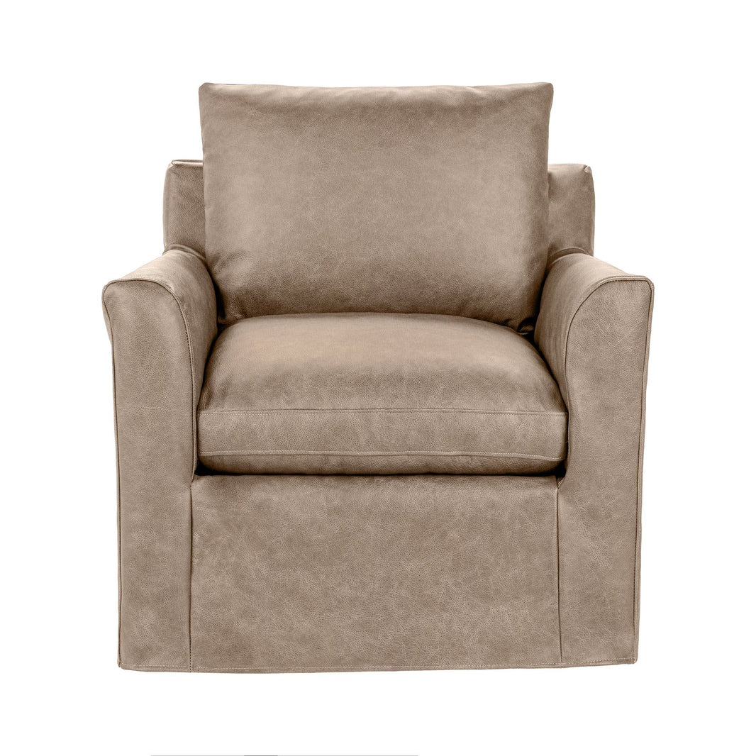 Cassiano - Swivel Chair, alternate view 29 with leather upholstery