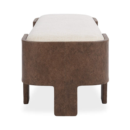 Janya - Accent Bench - Oat Cream