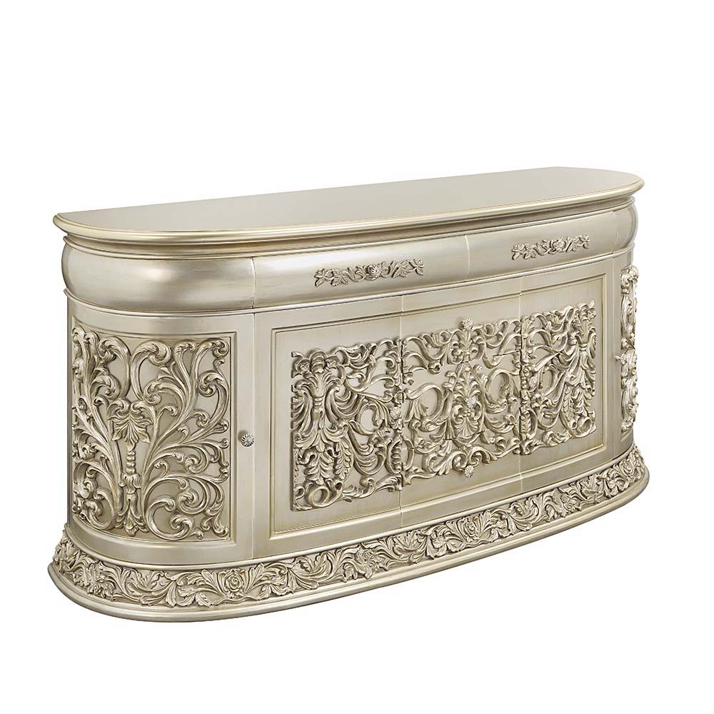 Sorina - Server - Antique Gold, alternate view 5 with glass