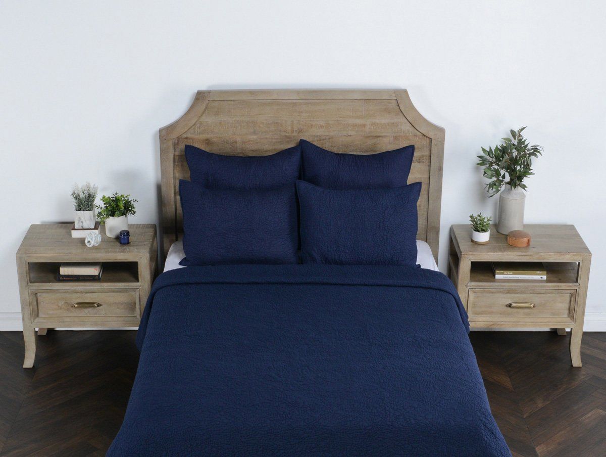 Elara - Standard Sham - Indigo - Villa - 3