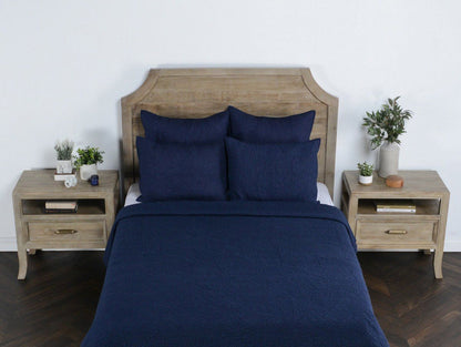 Elara - Standard Sham - Indigo - Villa - 3