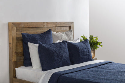Elara - Standard Sham - Indigo - Villa - 2