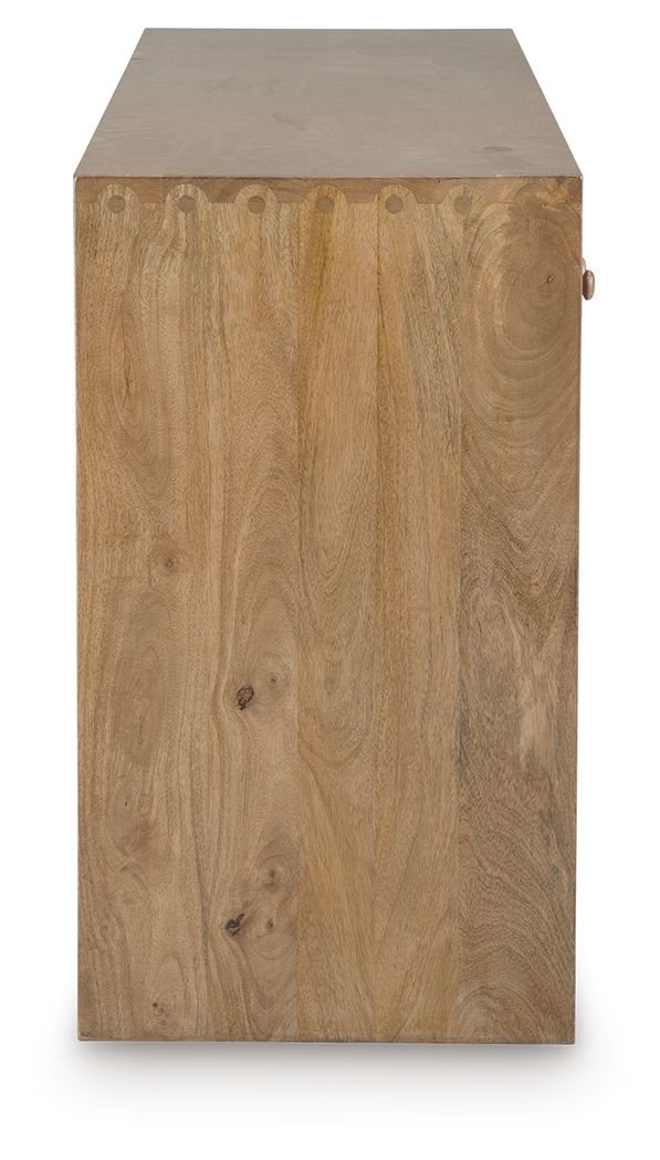 Ella Grove - Console - Rich Brown - Signature Design by Ashley® - 3