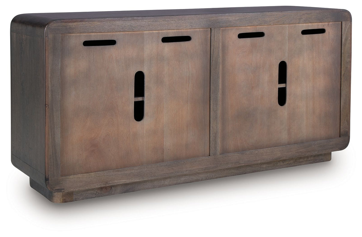 Elliston - Accent Cabinet - Espresso Brown - Signature Design by Ashley® - 8