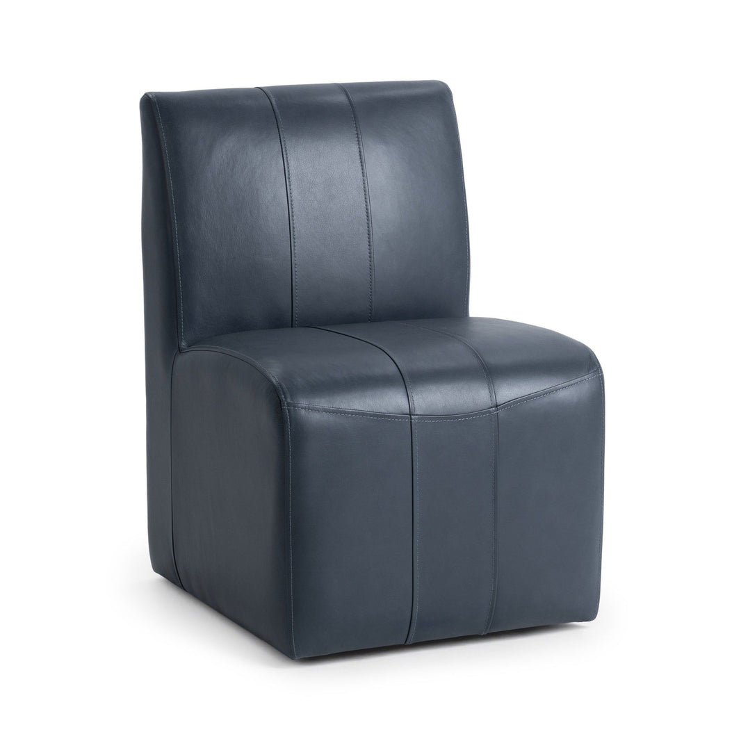 Carsen - Dining Chair, alternate view 2 with top-grain leather