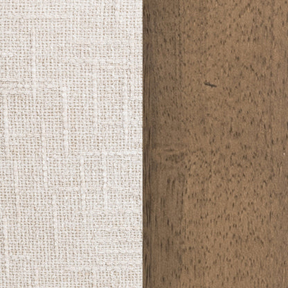 Diah - Swivel Accent Chair - Toasted Linen, alternate view 8 with polyester fabric