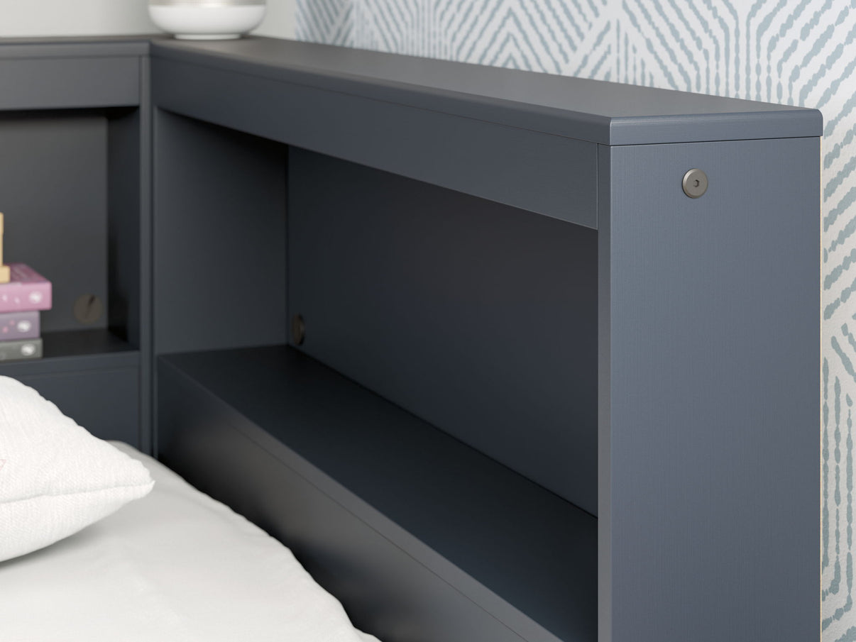 Simmenfort - Bookcase Storage Bed, alternate view 8