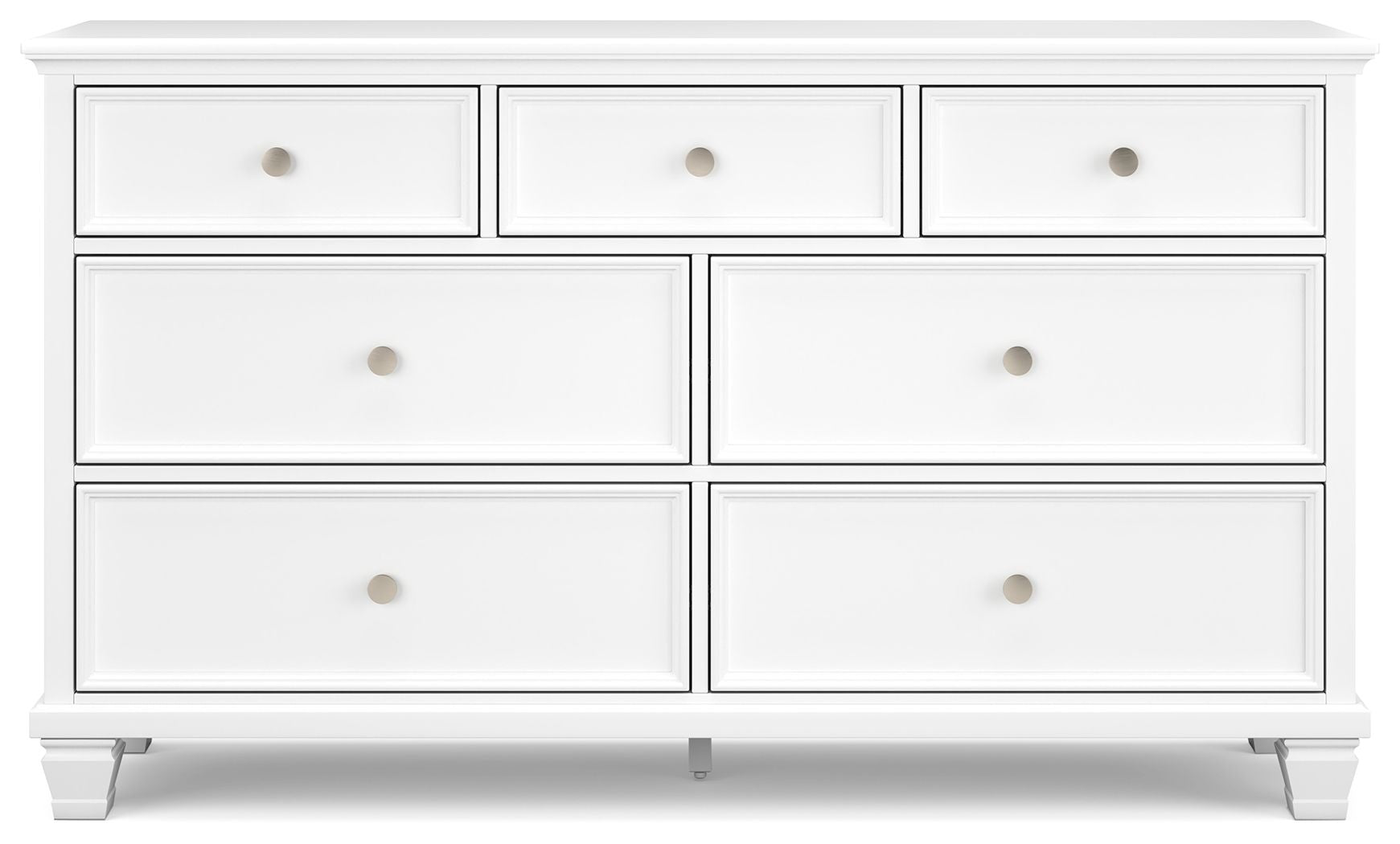 Fortman - Dresser - White, alternate view 9 with wood construction