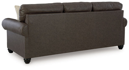 Roxmere - Living Room Set, alternate view 16 with faux leather
