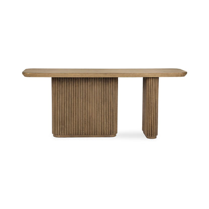 Vander - Solid Wood Rectangle Console Table