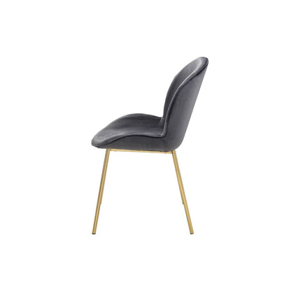 Chuchip - Side Chair, alternate view 12 with velvet upholstery