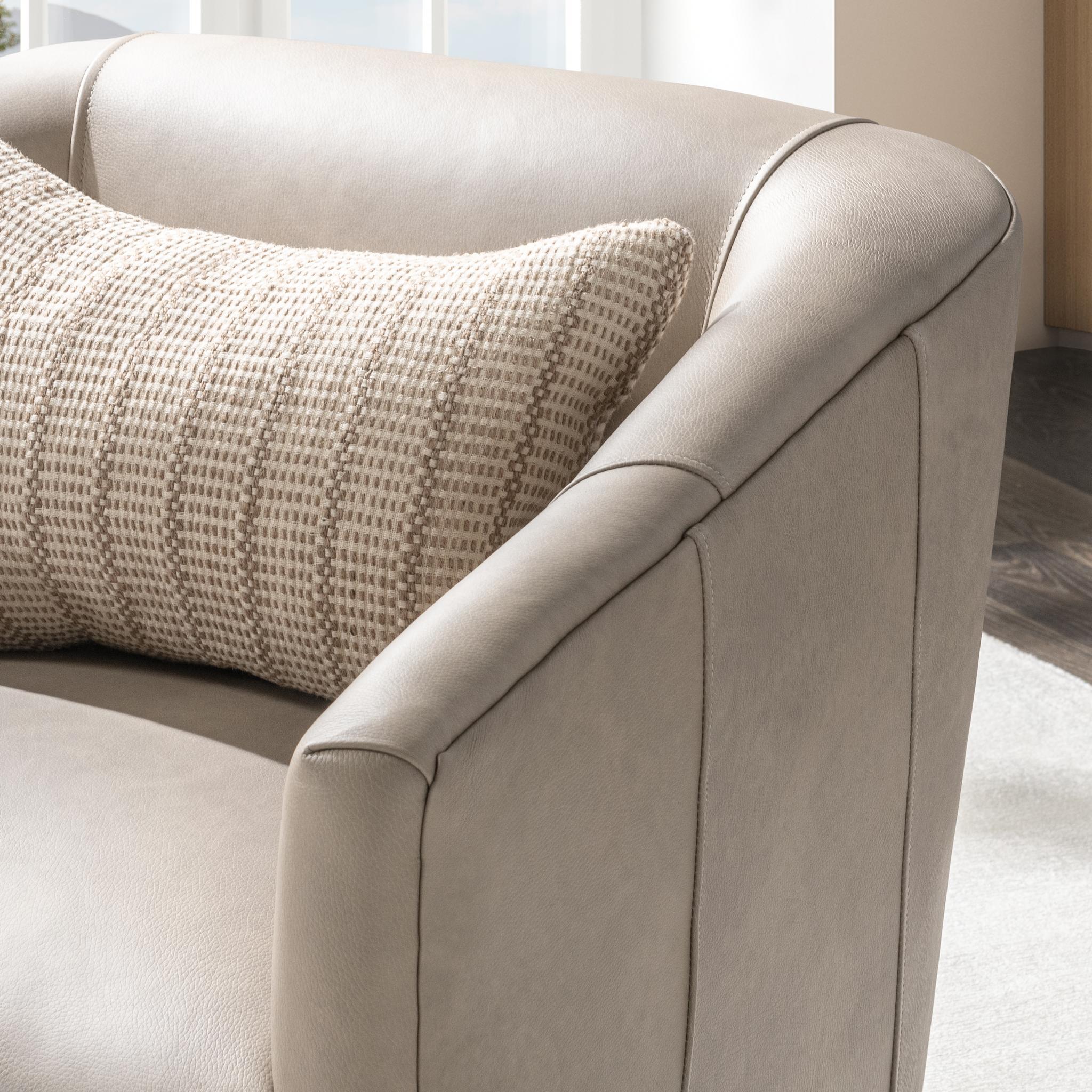 Vernon - Swivel Chair, alternate view 80 with top-grain leather