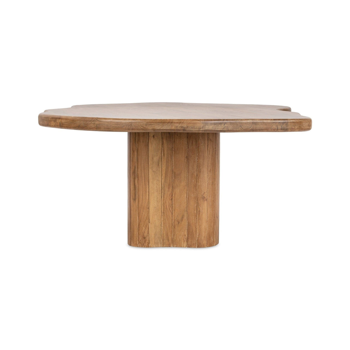 Alvaro - 65" Dining Table - Golden Wheat, alternate view 6 with wood construction