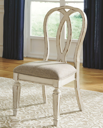 Realyn - Oval Dining Table Set, alternate view 11 with wood construction