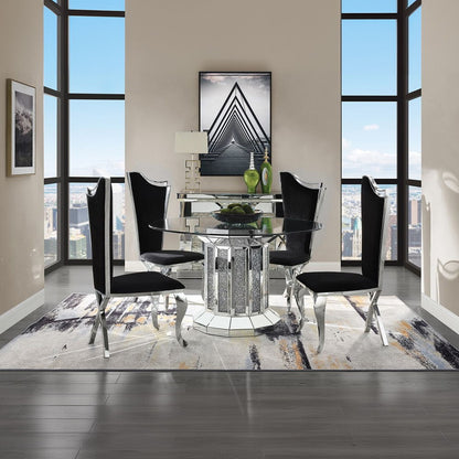 Cyrene - Chair (Set of 2), alternate view 7 with leather upholstery