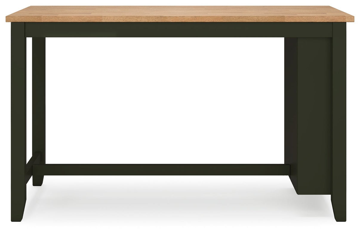 Gesthaven - Rectangular Dining Room Counter Table, alternate view 35 with wood construction