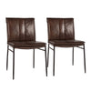 Mayer - Dining Chair (Set of 2), product view with top-grain leather