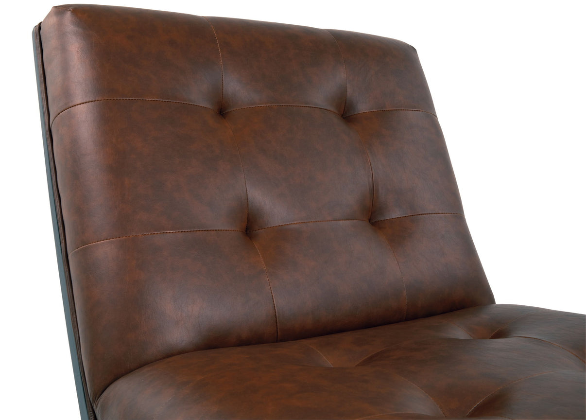 Sidewinder - Accent Chair, alternate view 9 with faux leather