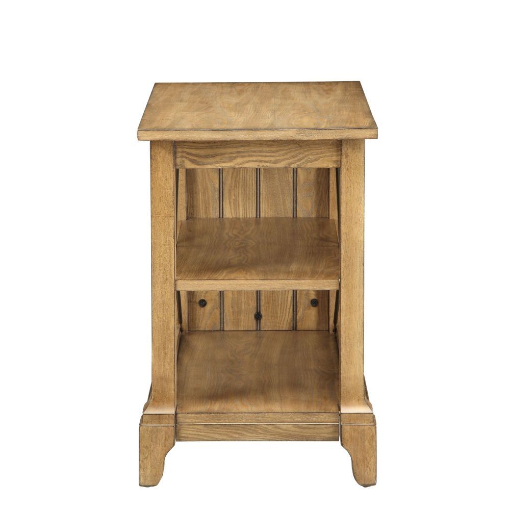 Hiroko - End Table - Oak, alternate view 6 with solid wood