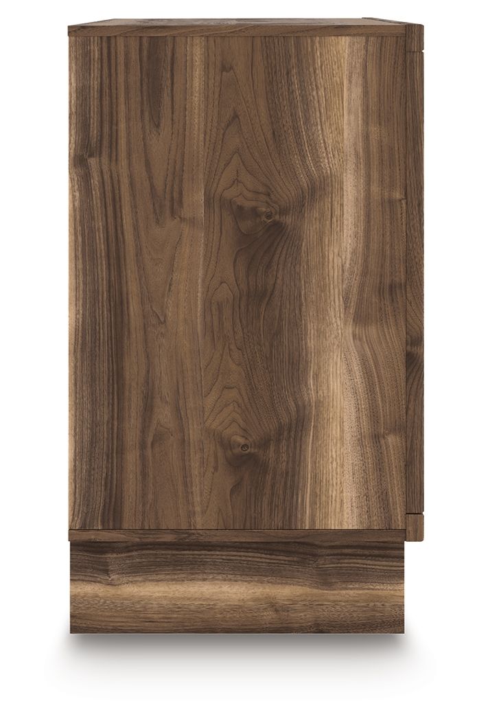 Chirason - Six Drawer Dresser - Brown, alternate view 8 with linen fabric