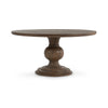 Hera - Round Dining Table, alternate view 4 with wood construction
